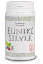 EUNIKÉ SILVER - chlorella, šišák bajkalský, 60 tobolek