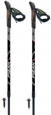 Nordic walking hole FIZAN NW SPEED Black - skládací 2020